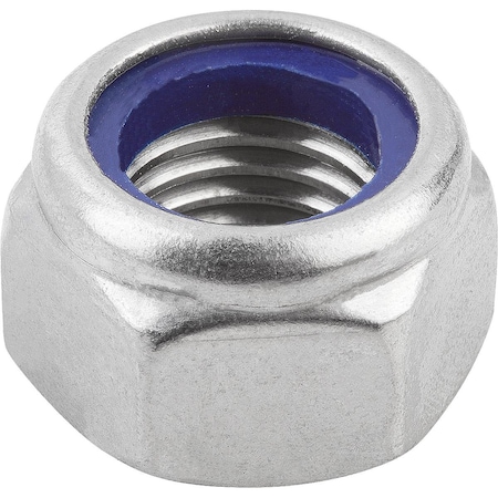 Hex Nut, M24, Stainless Steel, Not Graded, Bright Zinc Plated, 24 Mm Ht